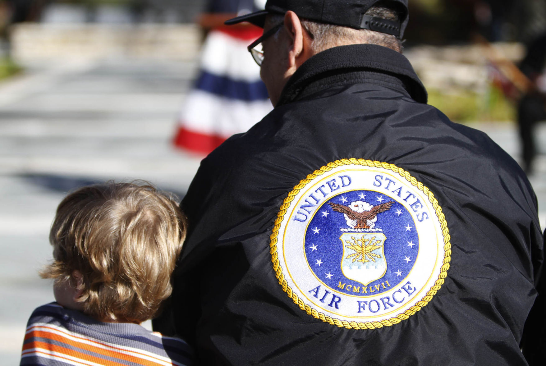 Veterans honored during service at park